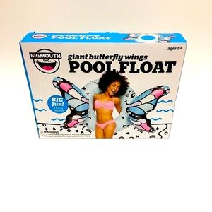 Set of 2 BigMouth Pool Float Giant Butterfly Wings